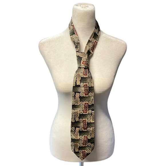 Le Blis 100% Silk Tie Made in The USA - Picture 1 of 5